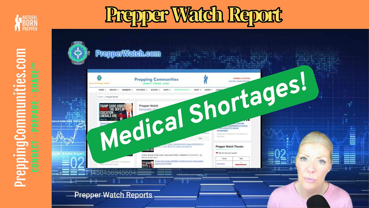 Prepper Watch - Medical Shortages