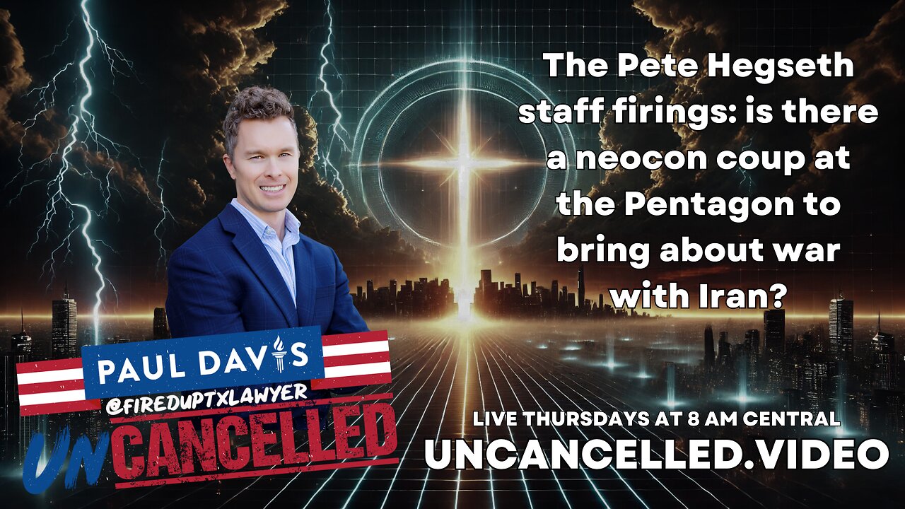 The Pete Hegseth staff firings: is there a neocon coup at the Pentagon to bring about war with Iran?
