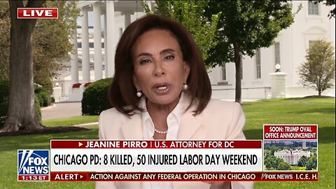 Judge Jeanine: If Trump Faces the Beast In Chicago, I’m with the President