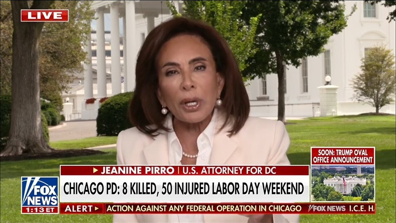 Judge Jeanine: If Trump Faces the Beast In Chicago, I’m with the President