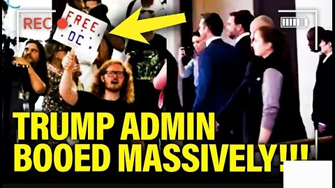Trump Admin BOOED WORSE THAN EVER in DC!