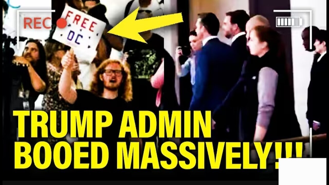 Trump Admin BOOED WORSE THAN EVER in DC!