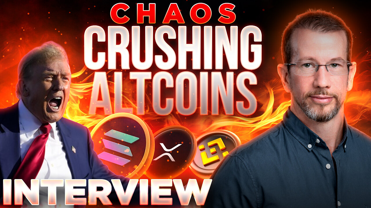 Chaos Crushing Altcoins!🔥w/ Jamie Coutts