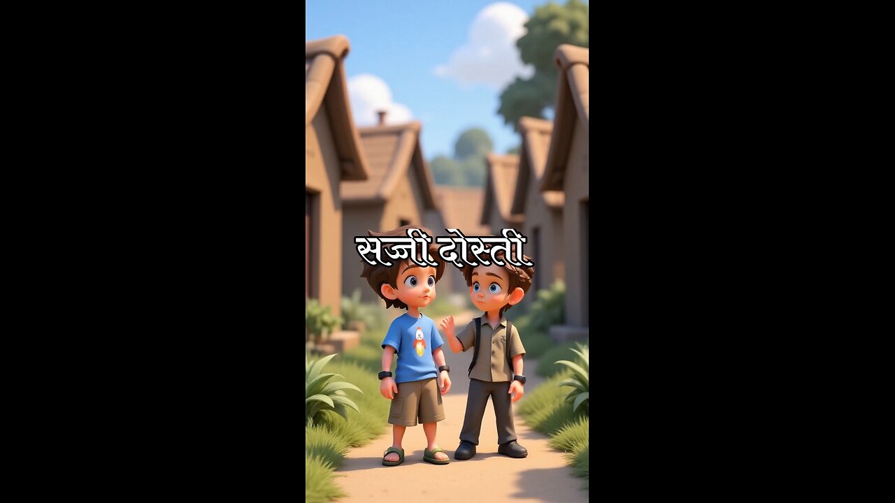 Story of two friends || Ai videos|| Ai animated Story Of two friends