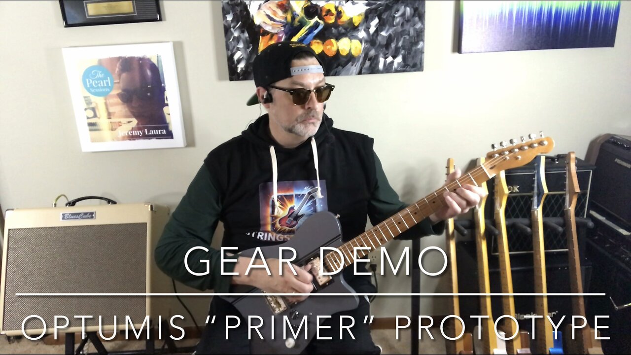 Guitar Gear Demo - Grey “Optimus Primer” prototype