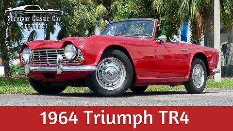 Clean frame off restored 1964 Triumph TR4, 2.1L 4 cyl w/ 4 speed manual transmission! For Sale!