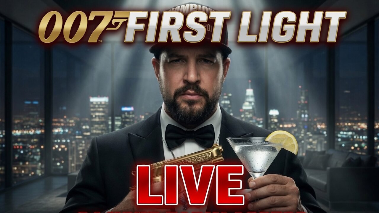 🔫Bond…Jay Bond🍸🔴LIVE NOW🔴007 FIRST LIGHT BLIND PLAYTHROUGH + ACTIVE Giveaway | !giveaway