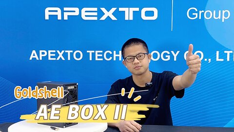 Goldshell AE BOX II Unboxing & Review – The Ultimate Aleo Miner Tested!