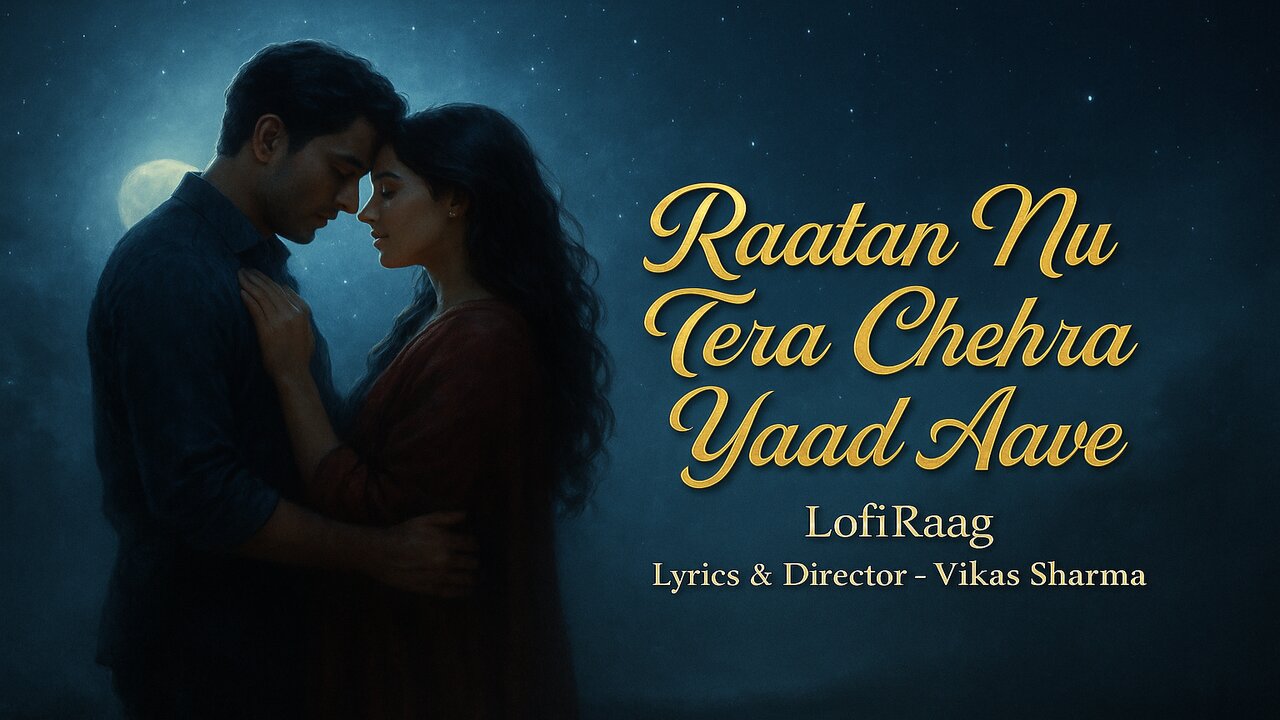 Raatan Nu Tera Chehra Yaad Aave| Heart Touching Punjabi Love Song| Romantic Punjabi Song | LofiRaag
