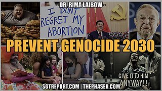 PLEASE HELP PREVENT GENOCIDE 2030 -- Dr. Rima Laibow