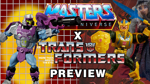 Masters of the Universe X Transformers Crossover Preview