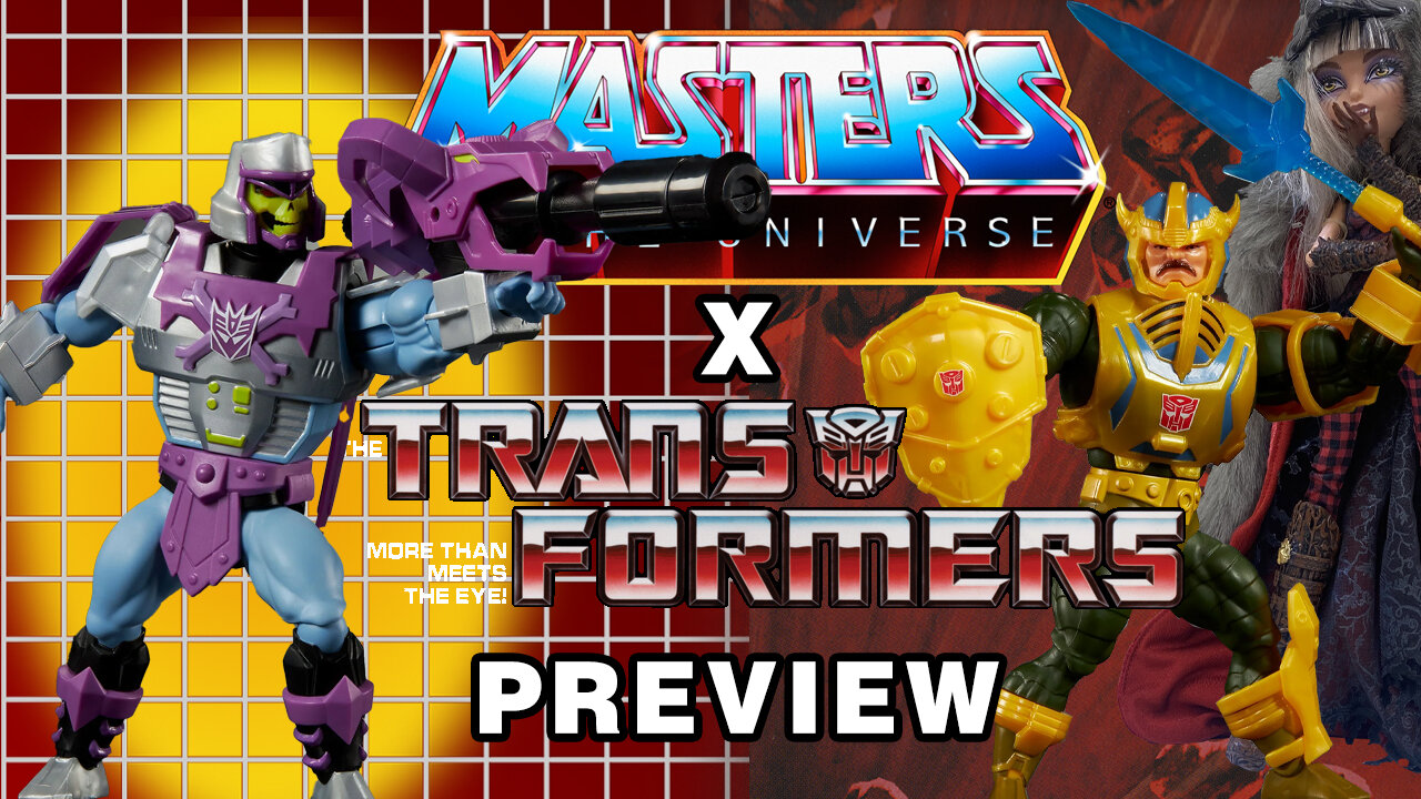 Masters of the Universe X Transformers Crossover Preview