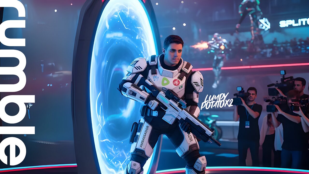 Splitgate 2: Battle Royale + New Rumble Studio UI- #RumbleGaming
