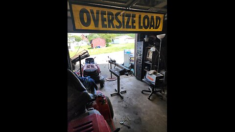 Saturday and the garage with the boy