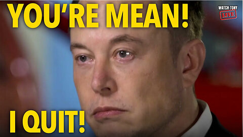 Elon Musk TAPS OUT of Politics, Cites Hurt Feelings | The Tony Michaels Podcast #908