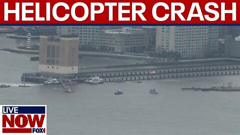 HELICOPTER CRASH 🚁 IN THE HUDSON RIVER