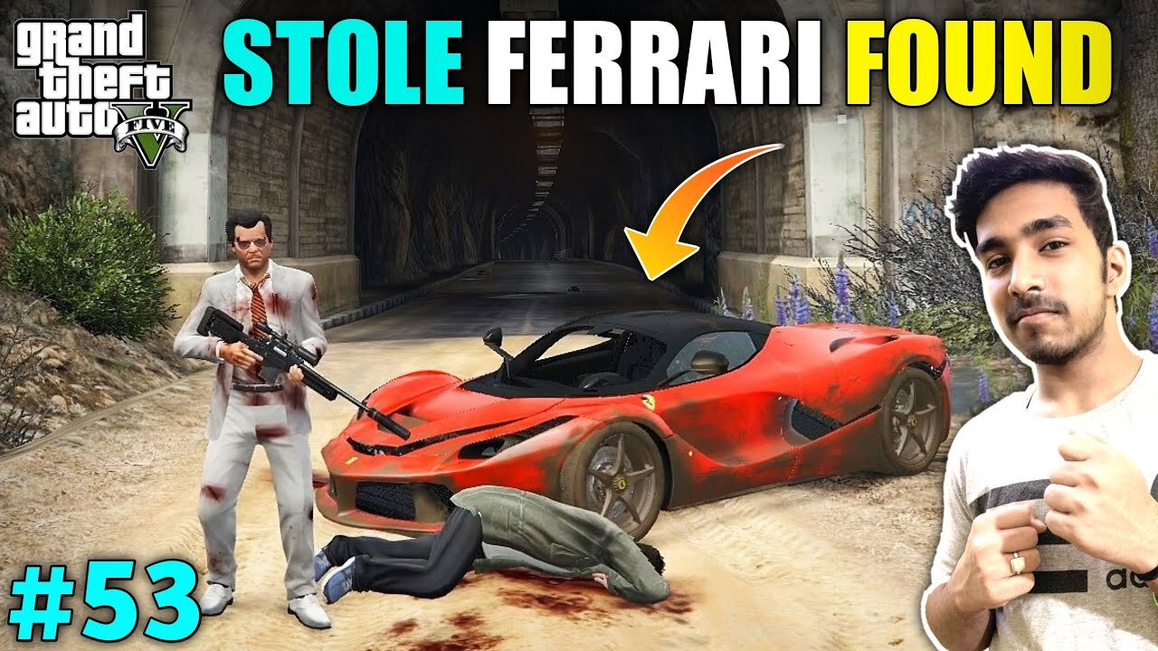 I Found My Stolen Ferrari GTA V Gameplay #53
