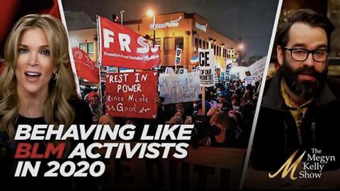 Watch Anti-ICE Activists Behaving Like BLM in 2020 Forcing People to Denounce ICE in the Streets