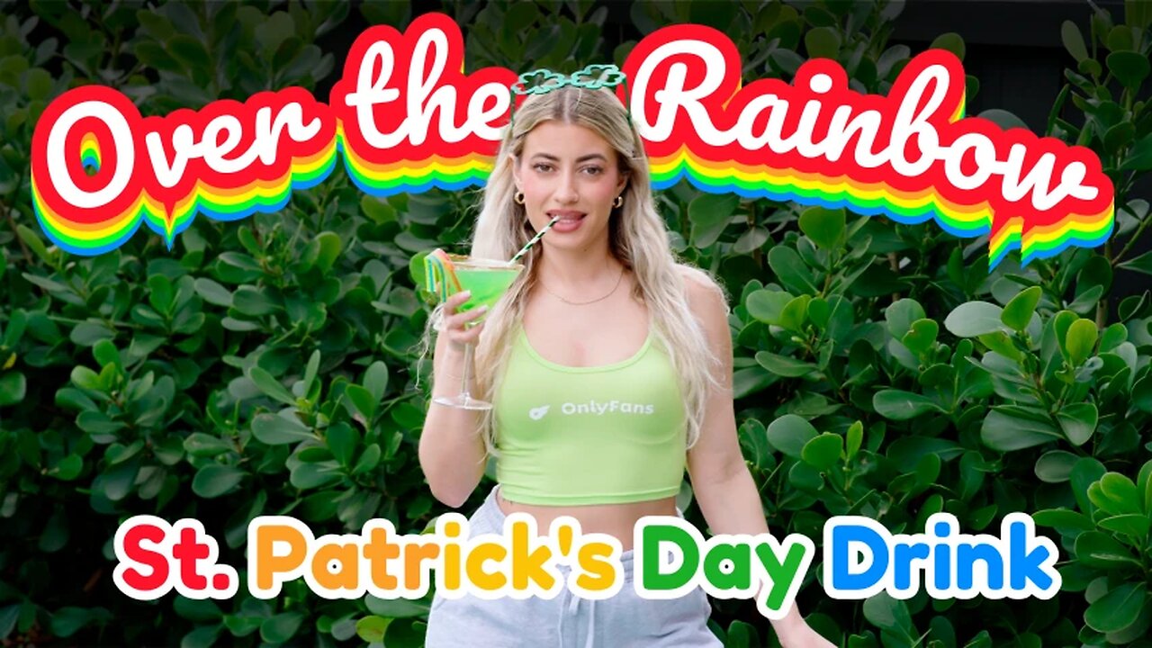 Over the Rainbow St. Patrick's Day Drink