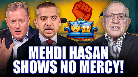 Mehdi Hasan DESTROYS Alan Dershowitz on Live TV | Piers Morgan Watches the Chaos