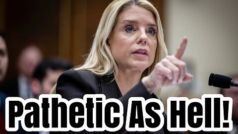 Pam Bondi The Most Pathetic Person In The USA