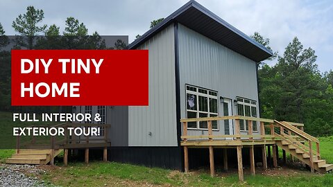 I Built a 777 Sq. Ft Tiny House (Just to See If I Could) | Full Modern Tour