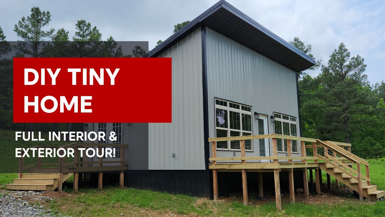 I Built a 777 Sq. Ft Tiny House (Just to See If I Could) | Full Modern Tour
