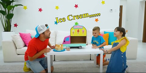 Kids learn good behavior with Mini Ice Cream Truck