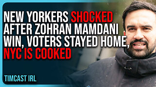 New Yorkers SHOCKED After Zohran Mamdani Win, Voters STAYED HOME, NYC Is COOKED