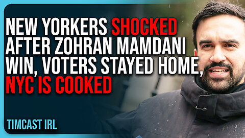 New Yorkers SHOCKED After Zohran Mamdani Win, Voters STAYED HOME, NYC Is COOKED
