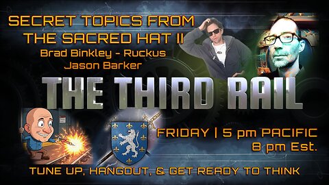 The Third Rail w/ Natureboy 05/09/2025 Brad Binkley, Ruckus, & Jason Barker
