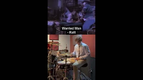 Wanted Man - Ratt Drum Cover