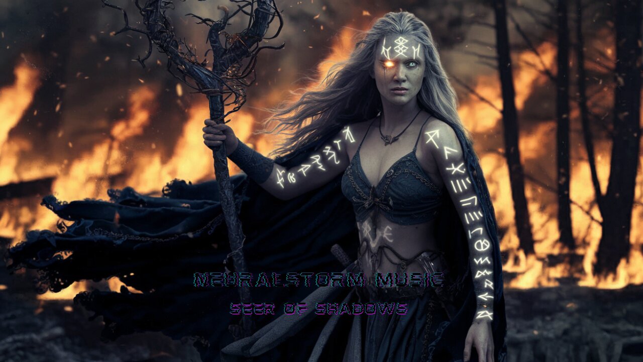 Seer of Shadows – Epic AI-Generated Techno/Metal Anthem | NeuralStorm Music ⚔️🔥🎸
