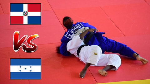 Katherine Otaño 🇩🇴 vs Cergia David 🇭🇳 en Judo por el bronce 🥉 |Juegos Centroamericanos 2018|