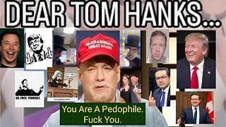 Tom Macdonald Rightfully Tells Off Tom Hanks. 👍😀😂😈😜🖕🇺🇸