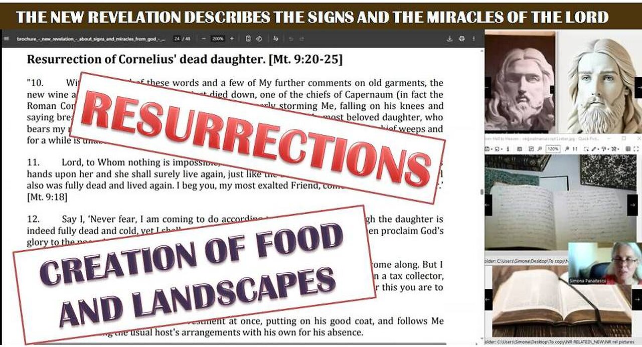 SIGNS AND MIRACLES OF JESUS IN THE NEW REVELATION - PART 2