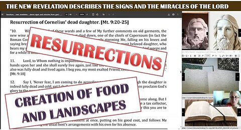 SIGNS AND MIRACLES OF JESUS IN THE NEW REVELATION - PART 2