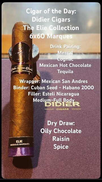 The Elie Collection (Didier Cigars) 6x60 Marques #Shorts #CigarOfTheDay #Shorts #Review #Boutique