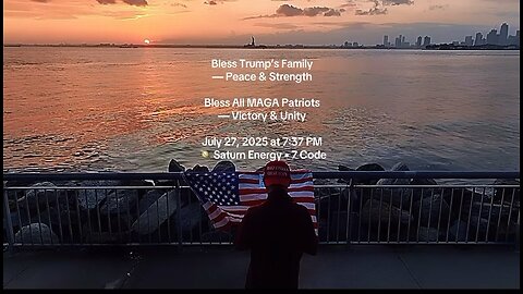 Kneeling Before Liberty: A Saturn Devotee’s Blessing at 7:37