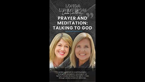 Prayer and Meditation: Talking to God!