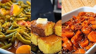 3 Southern Side Dishes You Need To Try | Green Beans, Candied Yams & Cornbread