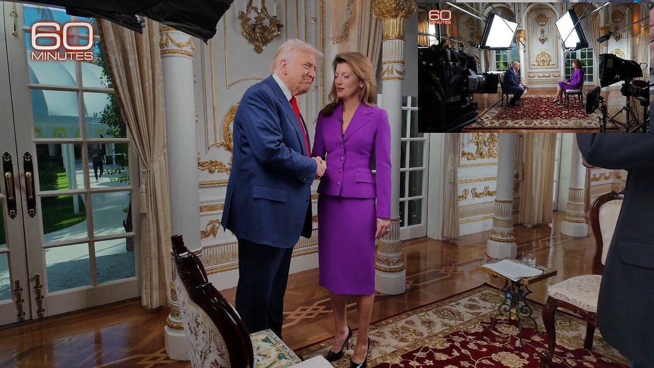 The 60 Minutes PDJT Interview is insane‼️ POTUS enters the lions den.