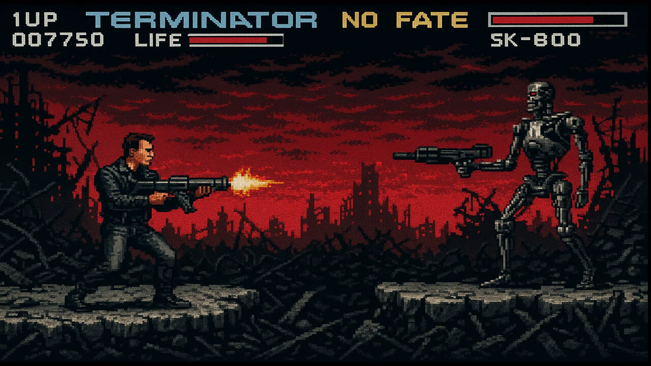 Terminator 2D No Fate Full Gameplay Walkthrough