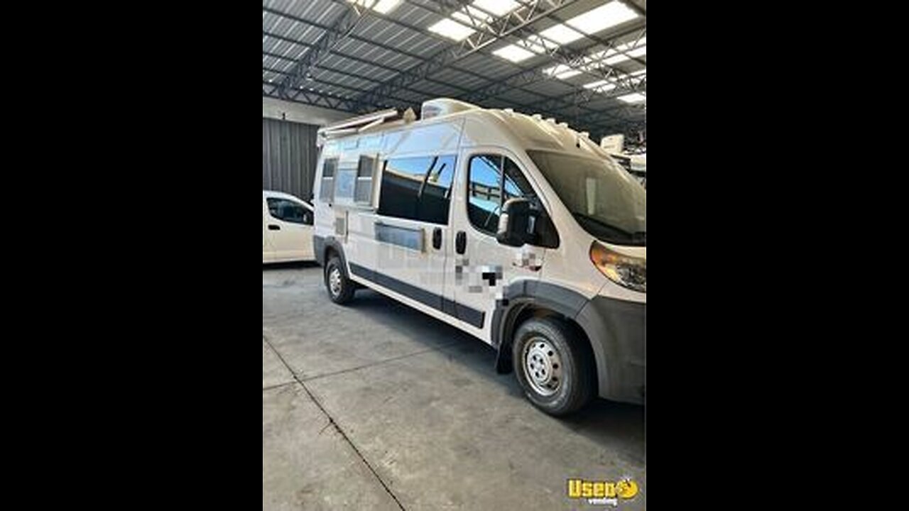 Low Mileage - 2018 Dodge Promaster Food Truck with Pro-Fire Suppression for Sale in California!