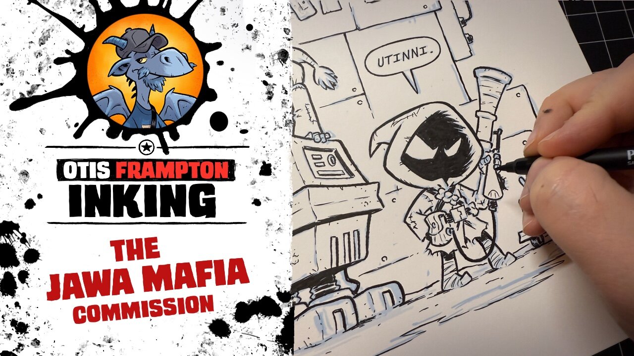 Inking A Jawa Mafia Commission!