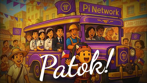Pi Network PATOK Jeepney 🎶 Pinoy Crypto Adaption Music Video