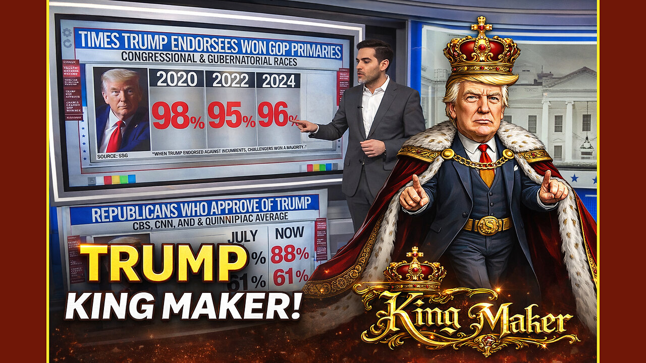 CNN Harry Enten Says Trump's The King Maker