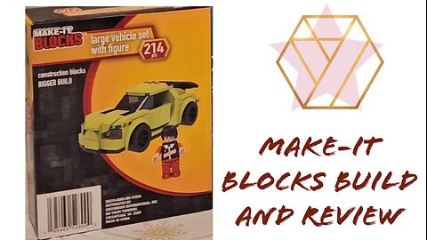 Make-It Blocks Light Green Car Build and Review!!!