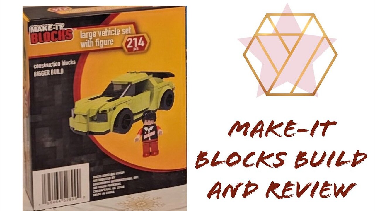 Make-It Blocks Light Green Car Build and Review!!!