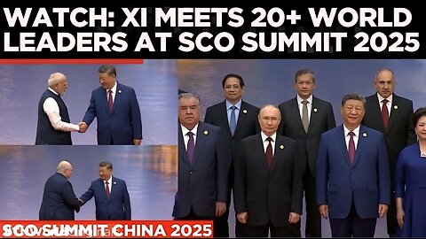 SCO Summit China 2025: Xi Jinping Hosts Putin, Modi and 20+ World Leaders